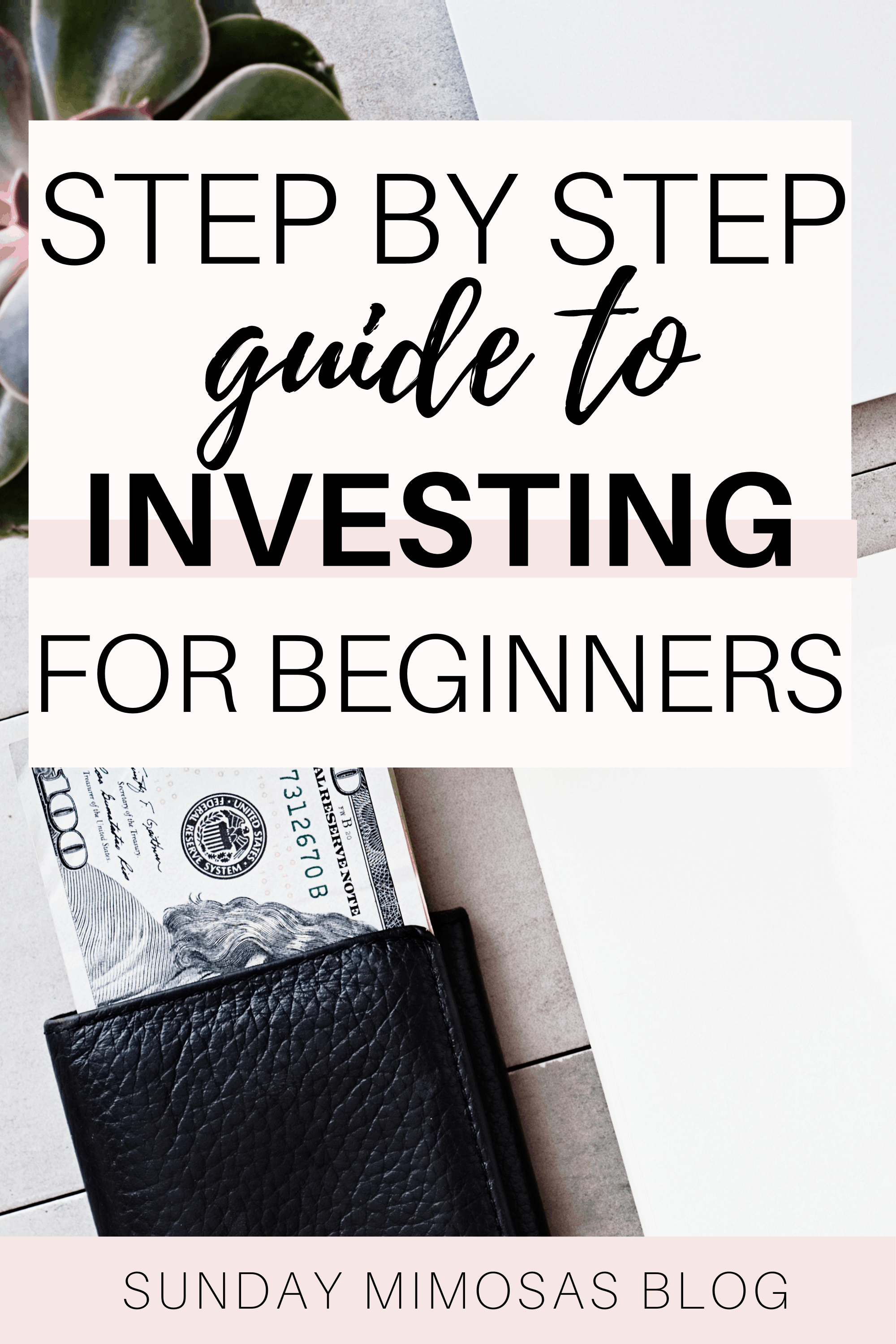 Simple Step By Step Guide To Investing For Beginners - Sunday Mimosas