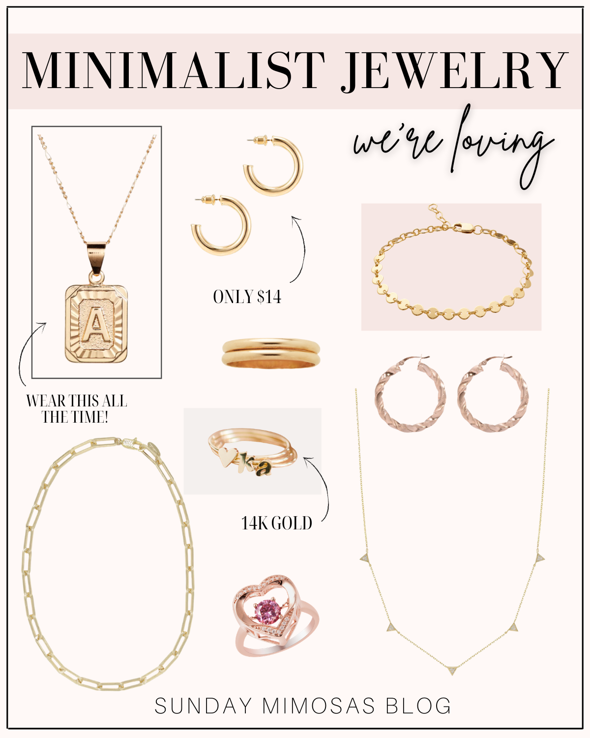 Best Minimalist Jewelry (2021): Affordable Everyday Pieces You’ll ...