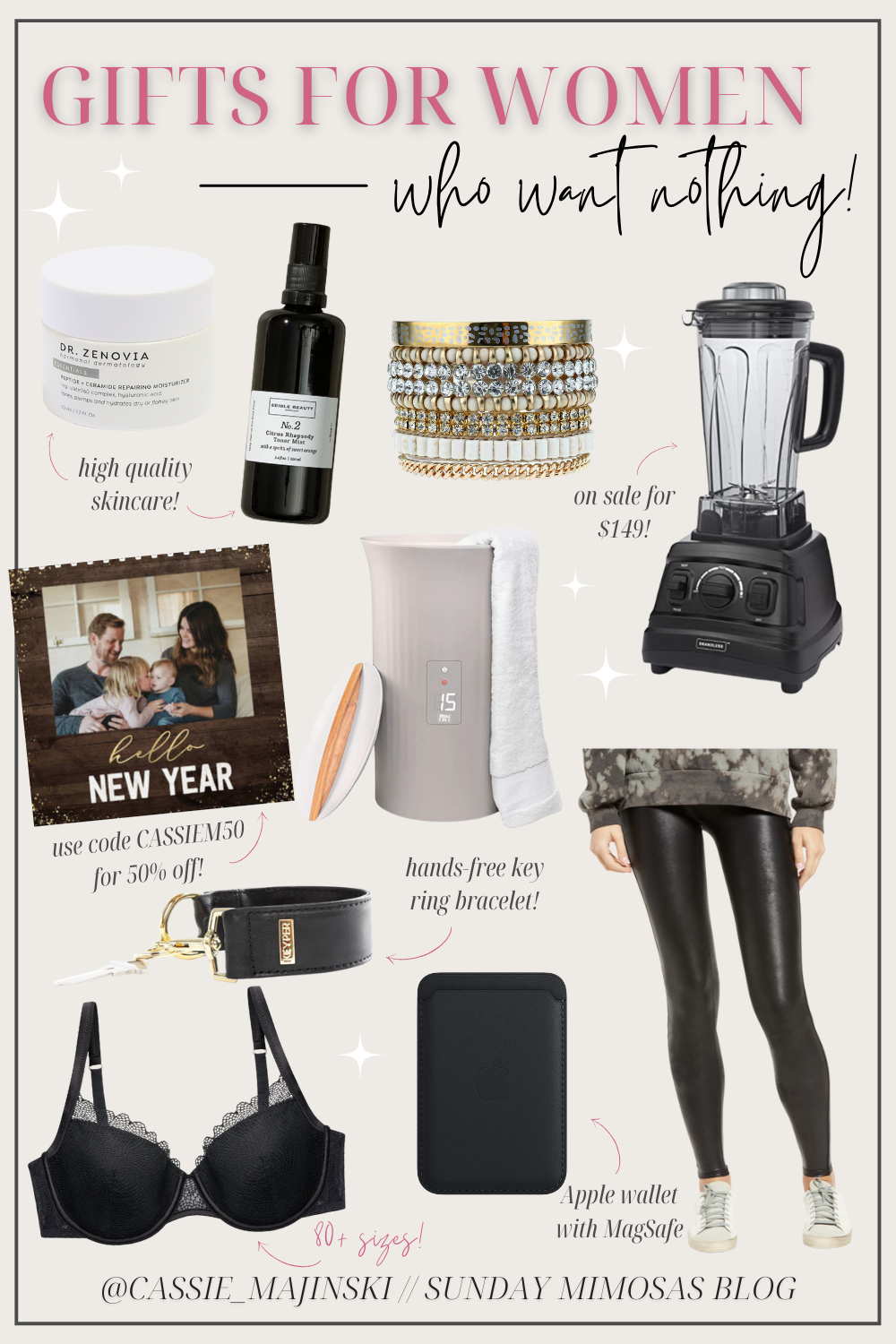 15+ Unique Gifts For The Woman Who Wants Nothing! - Sunday Mimosas