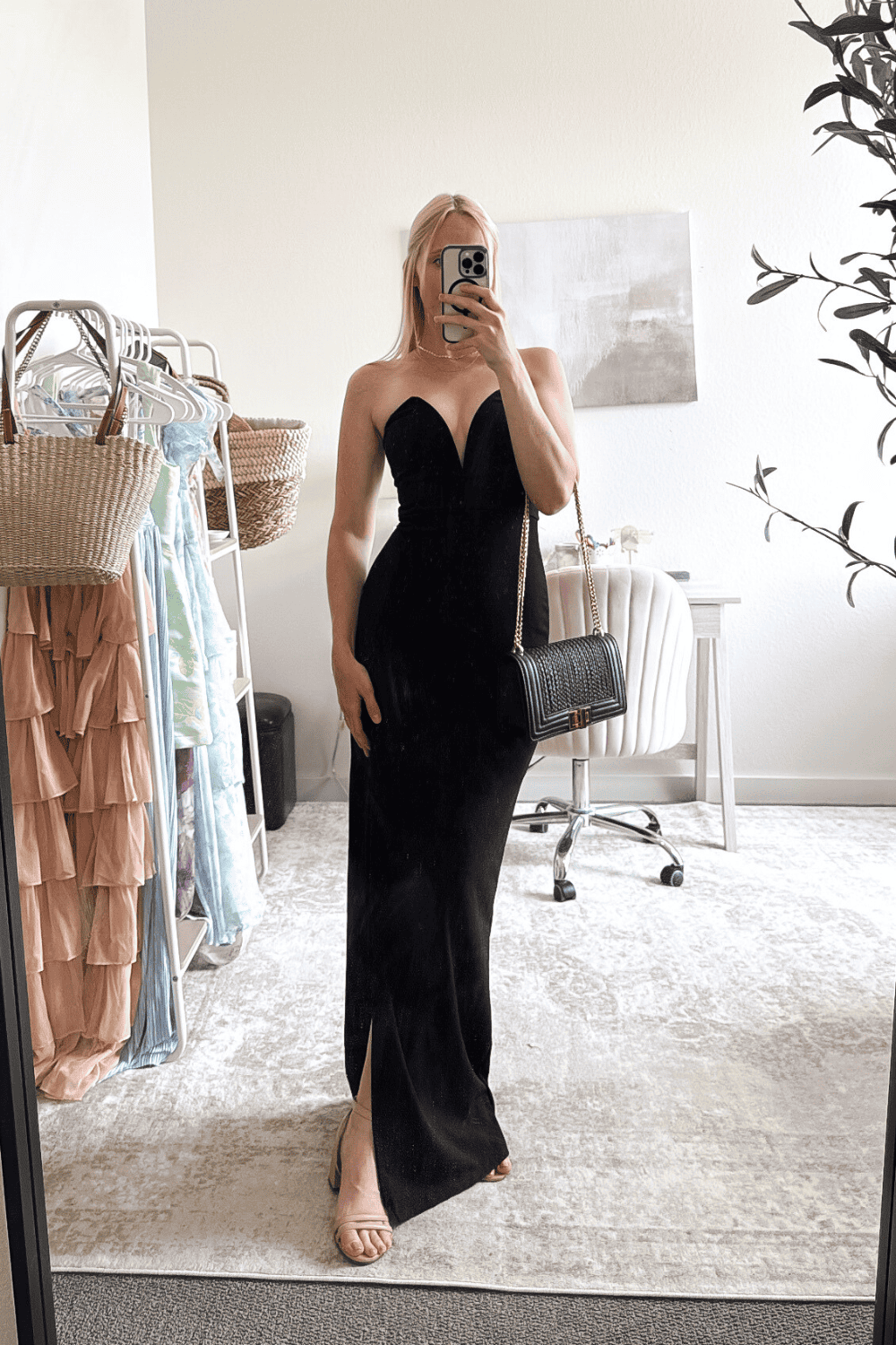 black tie fall wedding dress