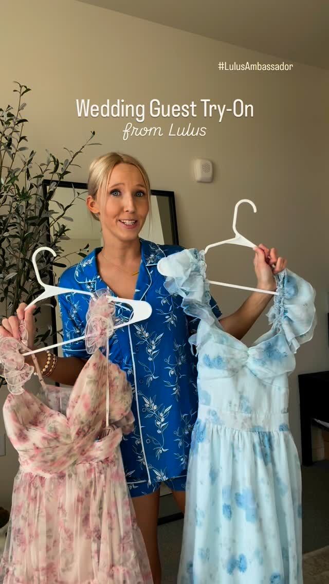 Summer wedding guest dresses from @lulus 💍🌸✨ How gorgeous are these floral dresses!!? 😍😍 Both are on my LTK! #lulusambassador #lovelulus

#weddingguestdress #weddingguest #summerwedding #gardenwedding #gardenparty #gardenpartywedding #gardenpartydress #floraldresses #weddingguestlook #weddingguestoutfit