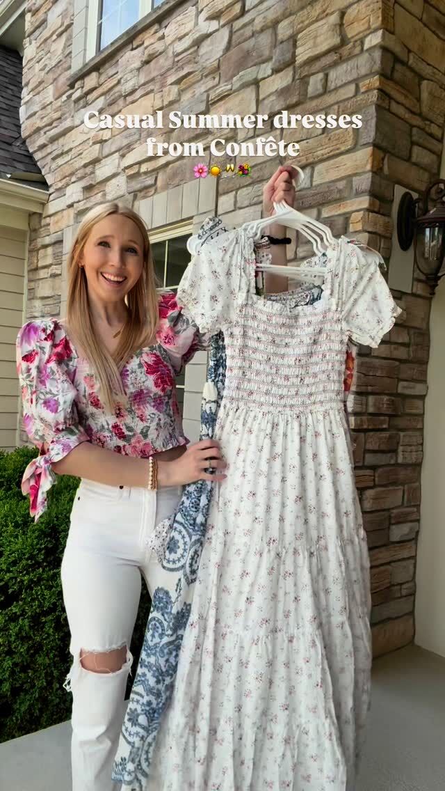 Casual Summer dresses from @shop.confete for all your upcoming Summer events (baby showers, beach vacations, backyard bbqs, picnics, weddings & more! ☀️💕

Use code CASSIE15 for 15% off your order! 

Head to the LTK app to shop (in my bio) or copy this link into your browser: https://liketk.it/5fi70 ☺️

#ad #letsdressup #confete #summeroutfitideas #sundressseason #summeroutfit #summerdresses #summerstyle